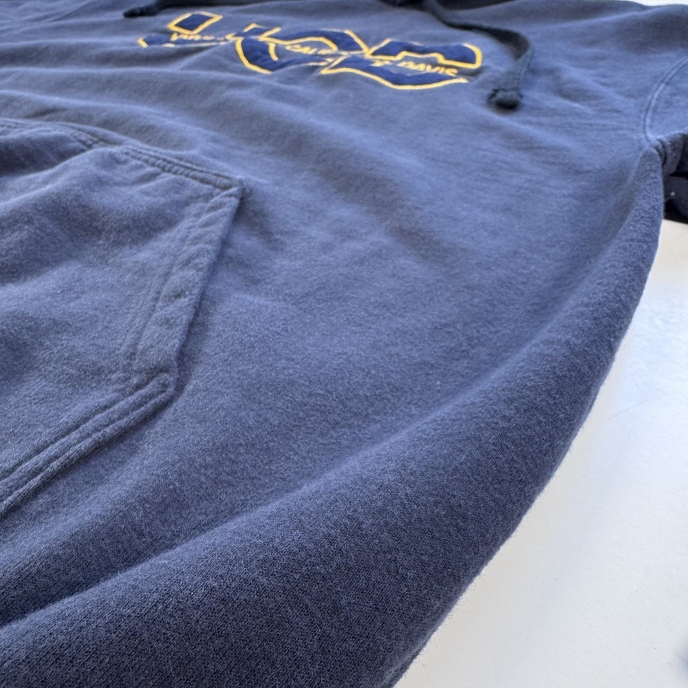 OURAY UCD University Of California Davis Pullover Hoodie Large Cotton Blend - Picture 4 of 11